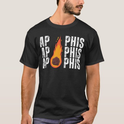 Apophis 2029 Asteroid Object 99942 Astronomy Space T_Shirt