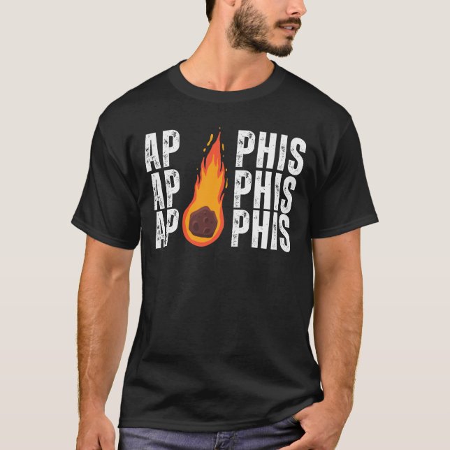 Apophis 2029 Asteroid Object 99942 Astronomy Space T-Shirt (Front)