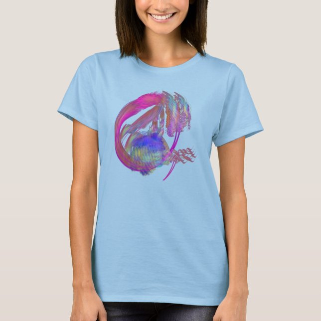 Apophysis-100708-2 Cotton Candy T-Shirt (Front)