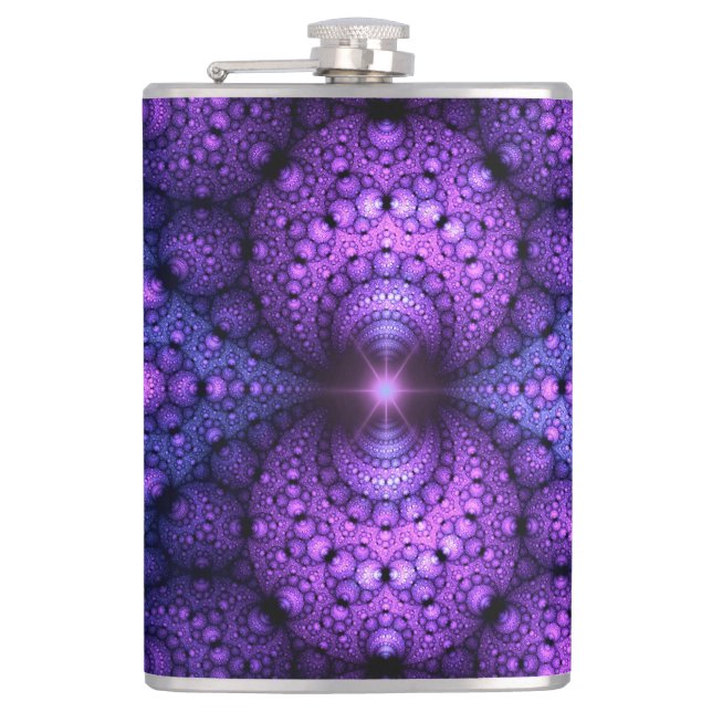 Apophysis Fractal - Atoms Fusion Flask (Front)