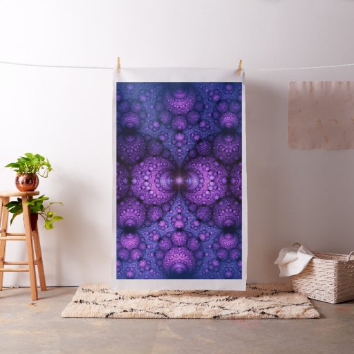 Apophysis Fractal - Atoms Fusion + your ideas Fabric