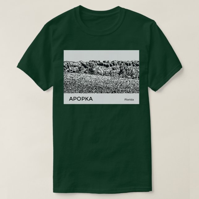 Apopka Florida TShirt (Design Front)