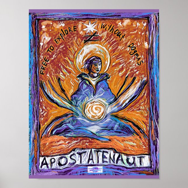 Apostatenaut - explore without dogmas poster (Front)