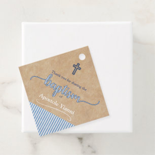 Apostle Diamond Favor Tag