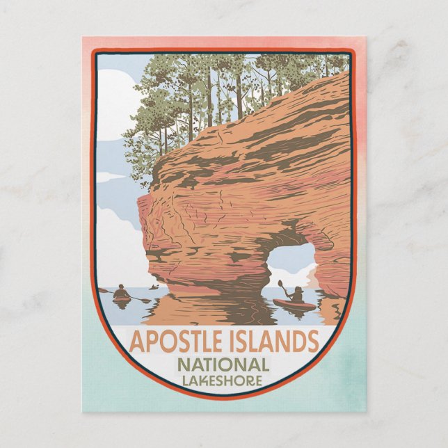 Apostle Islands National Lakeshore Postcard (Front)