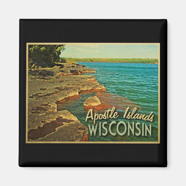 Apostle Islands Wisconsin Magnet (Front)