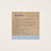 Apostle Koufeta Card (Front)