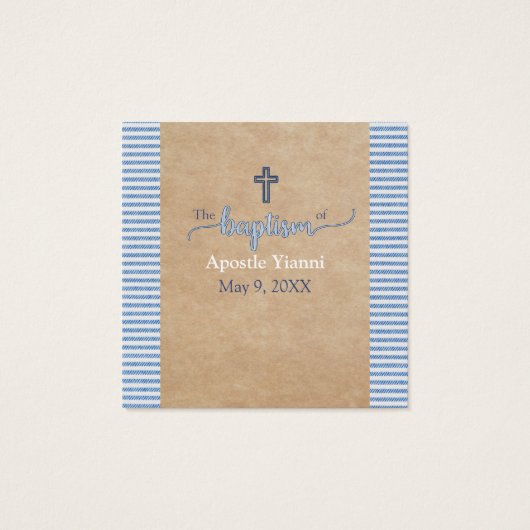 Apostle Koufeta Card (Back)