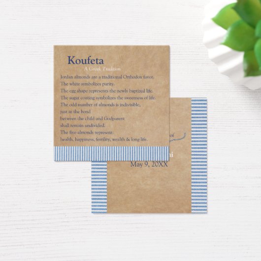 Apostle Koufeta Card (Desk)