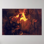 Apostle Peter Denies Christ,  By Rembrandt Harmens Poster at Zazzle