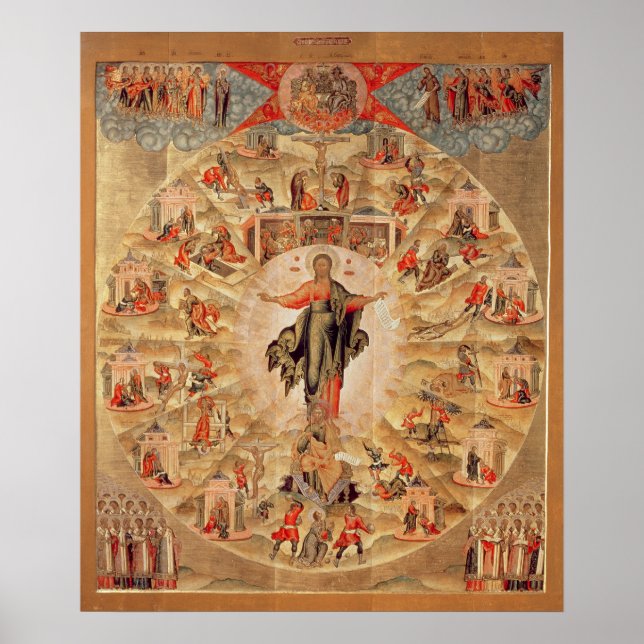 Apostle Preaching Poster (Front)