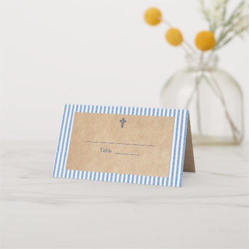 Apostle Table Number Seating Card