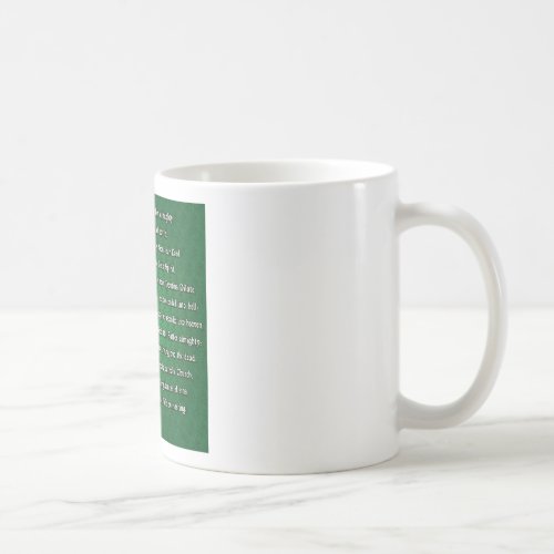 Apostles Creed Coffee Mug