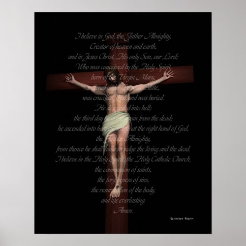 APOSTLES CREED POSTER