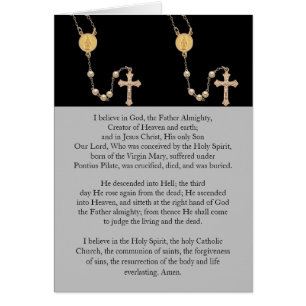 "Apostles Creed" Prayer Cards