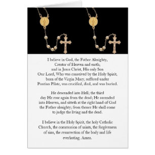 "Apostles Creed" Prayer Cards