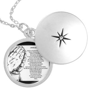 Apostles creed prayer necklace