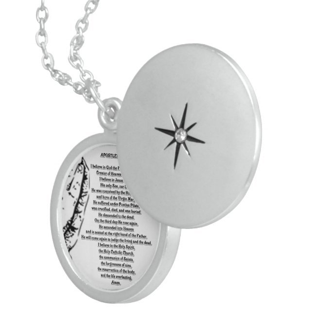 Apostles Creed prayer Necklace (Front Right)