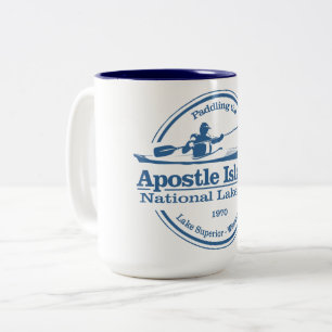 Apostles Islands NL (SK) Two-Tone Coffee Mug
