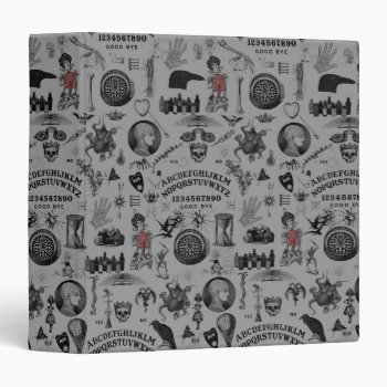 Apothecary 3 Ring Binder by EndlessVintage at Zazzle