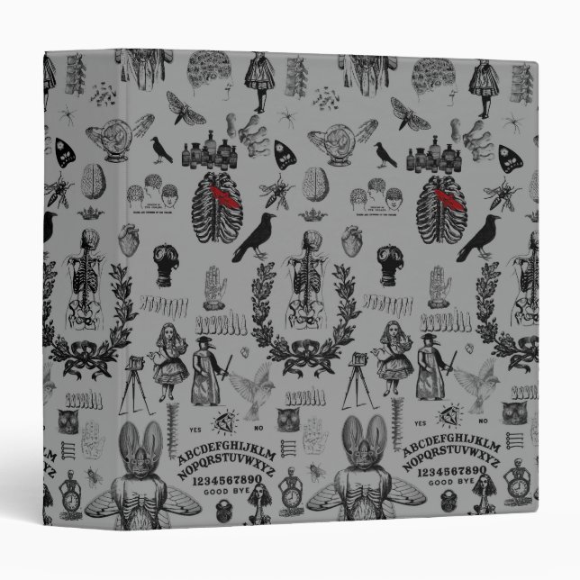 Apothecary 3 Ring Binder (Front/Spine)