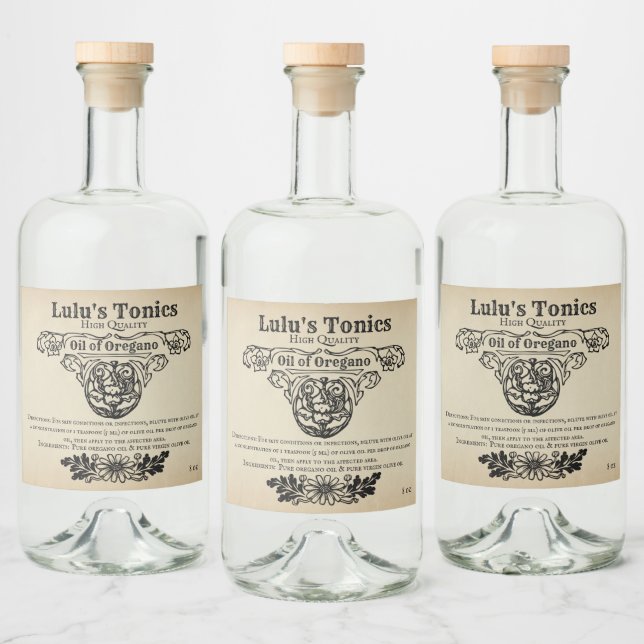 Apothecary Labels (Bottles)