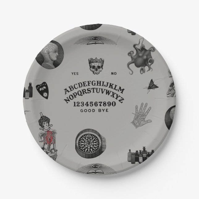 Apothecary Paper Plates (Front)