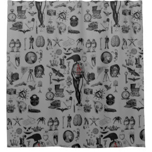 Occult Shower Curtains Zazzle