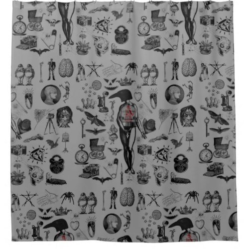 Apothecary Shower Curtain