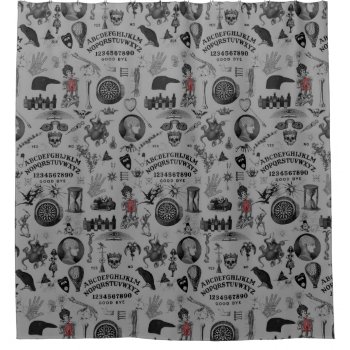 Apothecary Shower Curtain by EndlessVintage at Zazzle