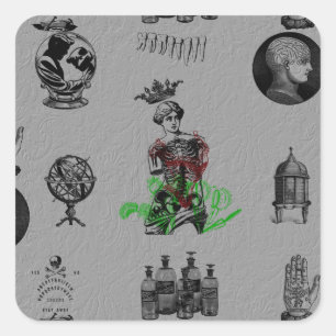 Apothecary Square Sticker