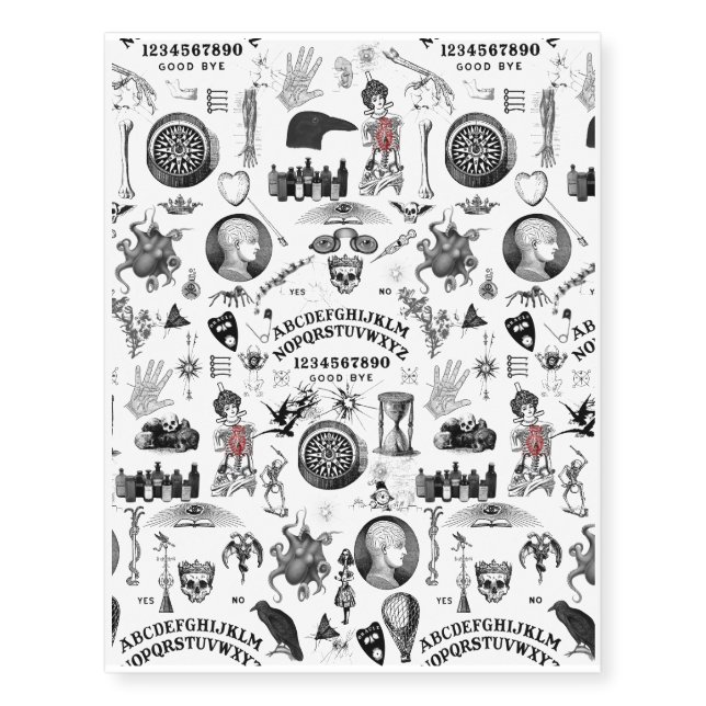 Apothecary Temporary Tattoos (Front)