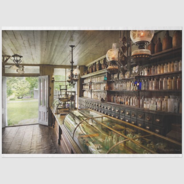Apothecary - The compounder Tissue Paper (Front)