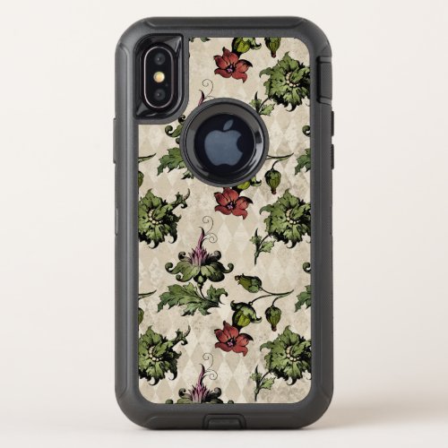 Apothecary Witch Plant  Steampunk Botanical Herbs OtterBox Defender iPhone X Case