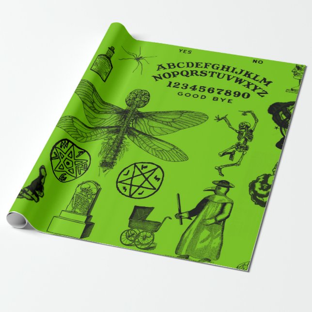 Apothecary Wrapping Paper (Unrolled)