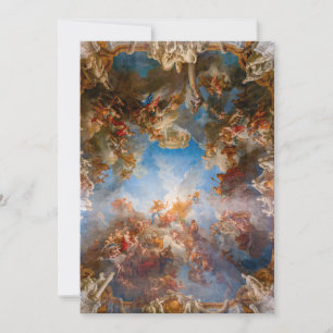 Apotheosis of Hercules in Chateau de Versailles Thank You Card