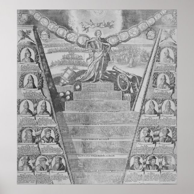 Apotheosis of Peter the Great Poster (Front)