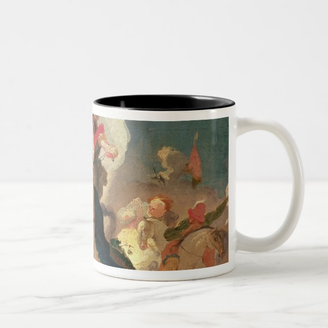 Apotheosis of St. James the Greater Two-Tone Coffee Mug (Right)