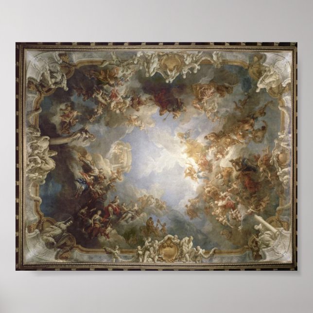 Apothèse d’Hercuele Château de Versailles Poster (Front)