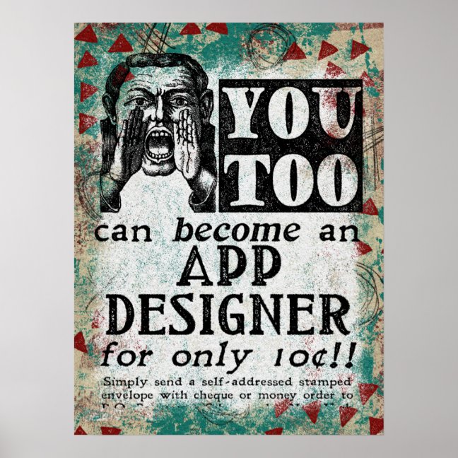 App Designer Poster – You Can Become