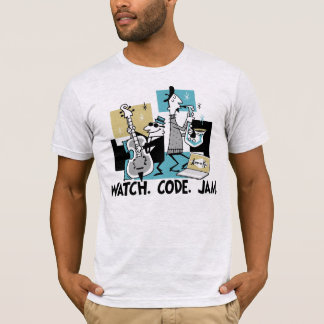 App-o-Mat: Watch. Code. Jam. T-Shirt