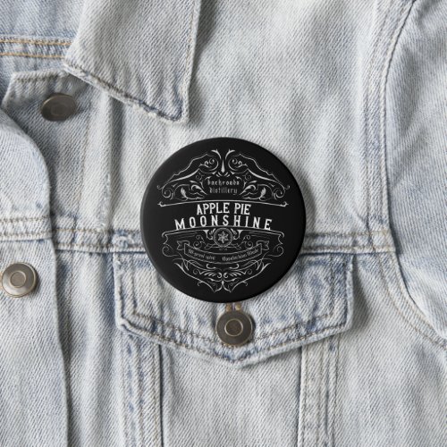 Appalachia Moonshine Label Button
