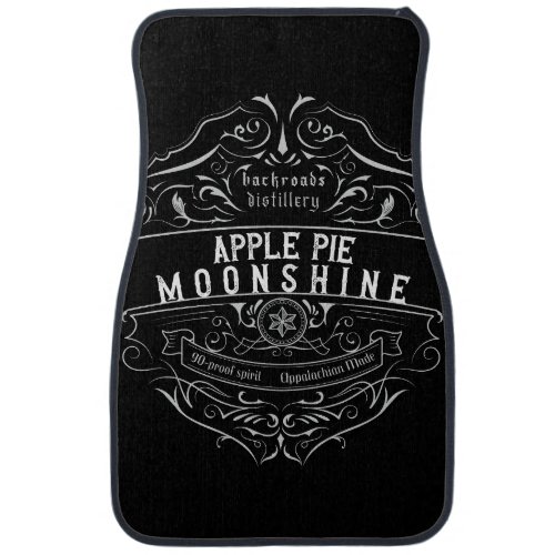 Appalachia Moonshine Label Car Floor Mat