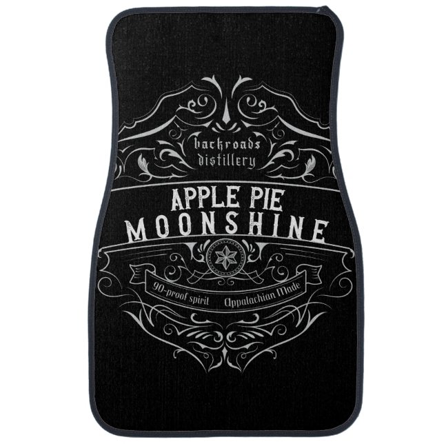 Appalachia Moonshine Label Car Floor Mat (Front)