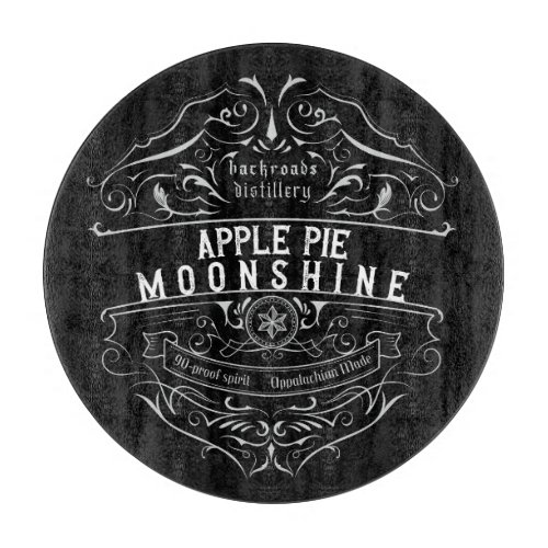 Appalachia Moonshine Label Cutting Board