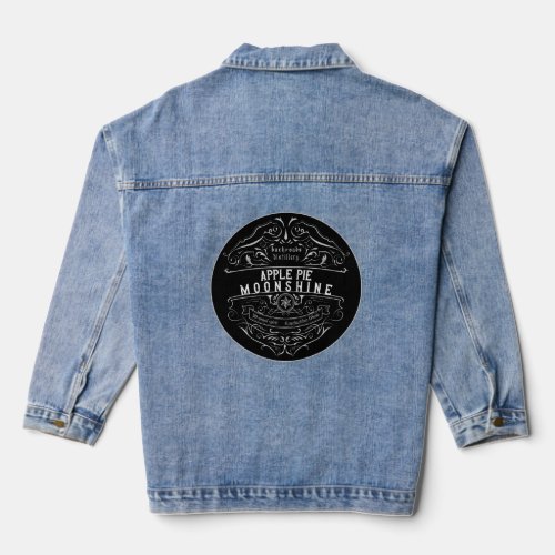 Appalachia Moonshine Label Denim Jacket