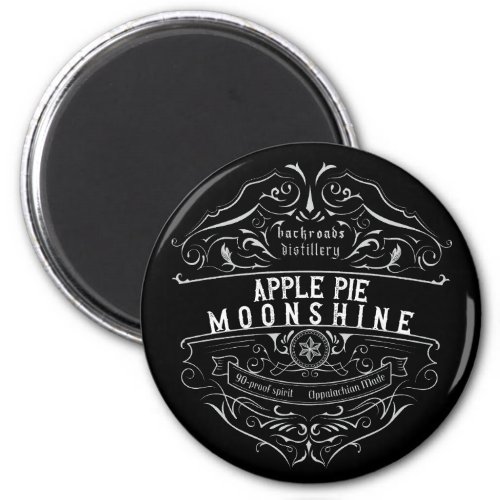 Appalachia Moonshine Label Magnet