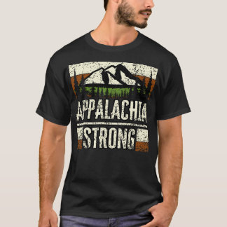 Appalachia Strong Nc Mountains Outdoors Hiking T-Shirt