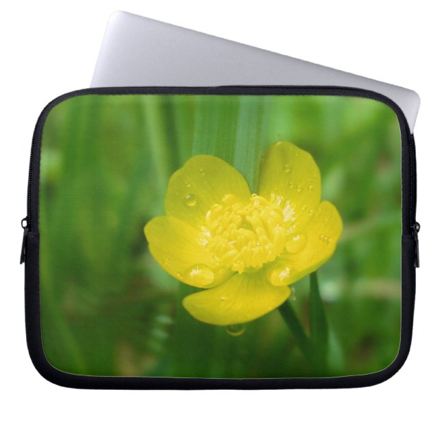 Appalachian Buttercup Laptop Sleeve (Front)