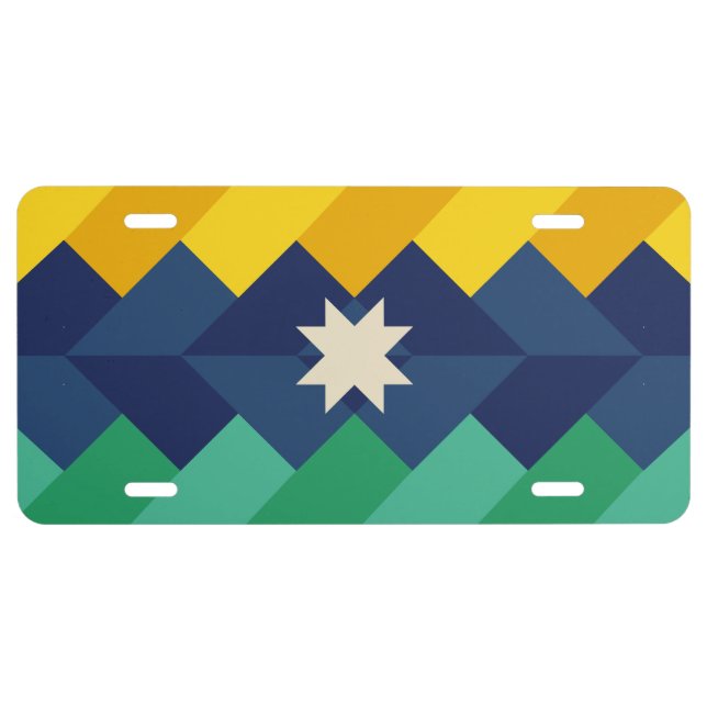 Appalachian Flag License Plate (Front)